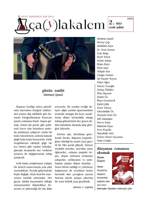 Ça(y)lakalem Dergi 2. Sayı