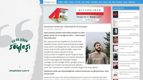 KitapHaber’de Müzeyyen Çelik Kesmegülü ile Konuştuk